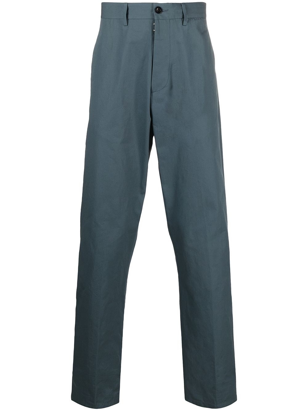 straight-leg cotton chinos - 1