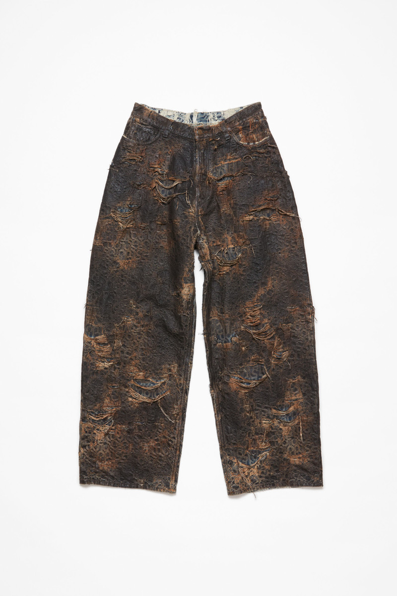 Super baggy fit jeans - 2023 - Brown 1