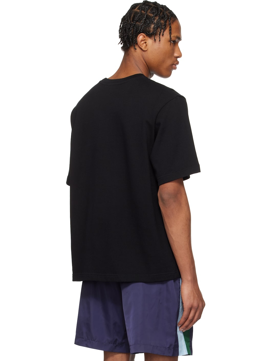 Black 'Casa' Beach Wave T-Shirt - 3