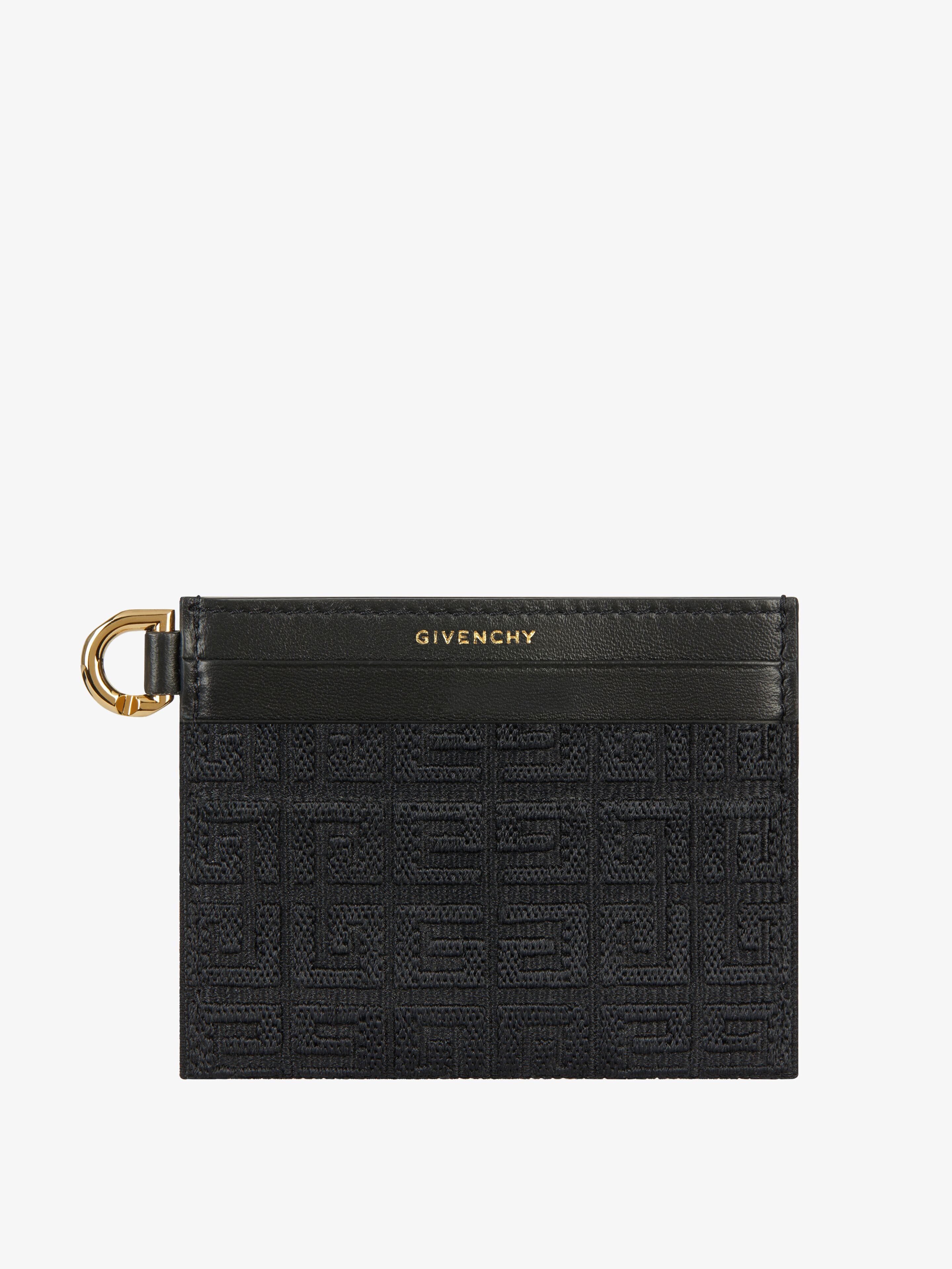 4G CARD HOLDER IN 4G EMBROIDERED CANVAS - 3