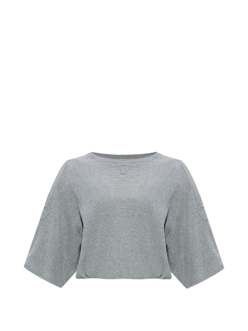knitted cropped T-shirt 1