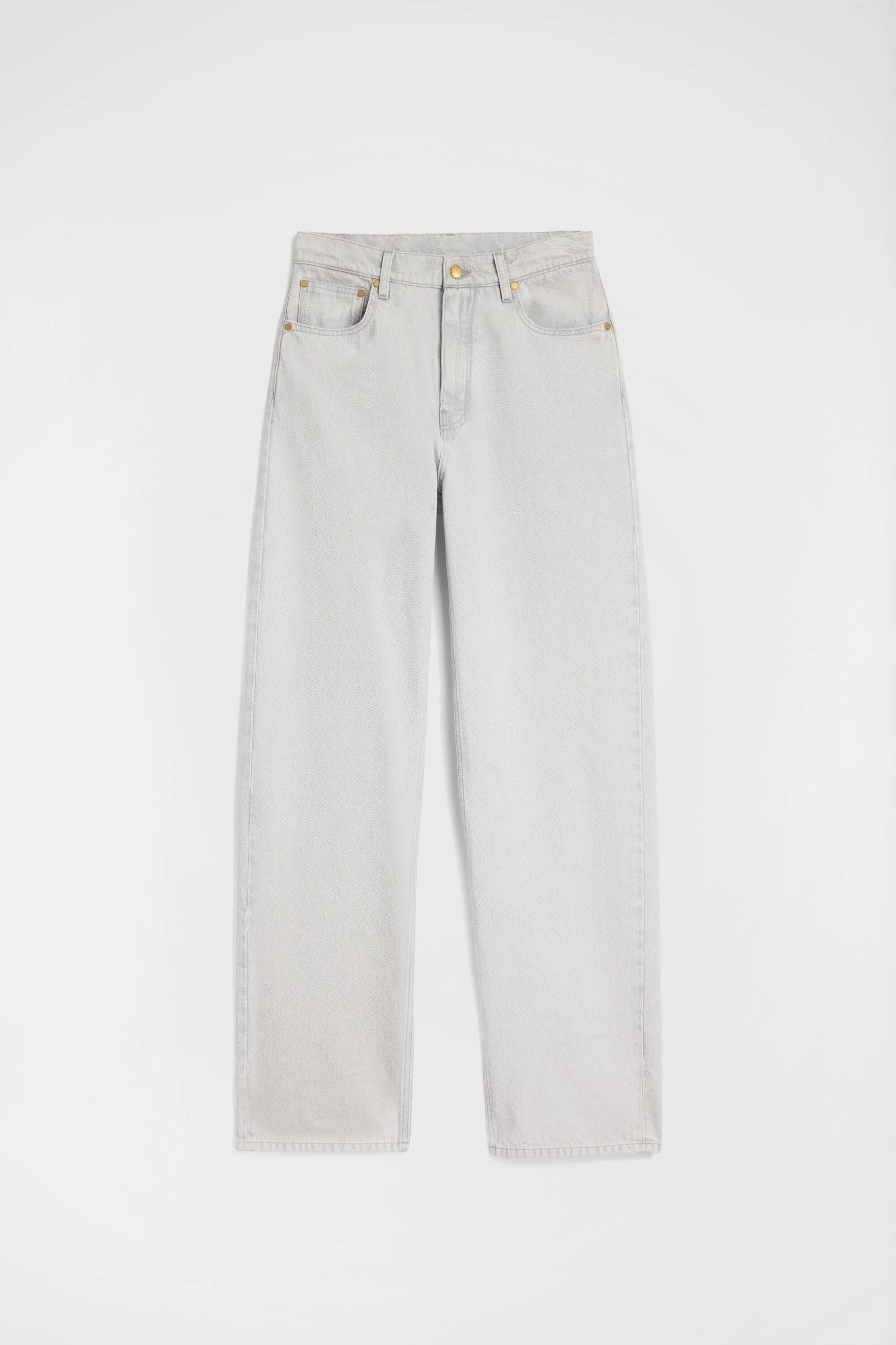 Loose Denim Trousers - 1
