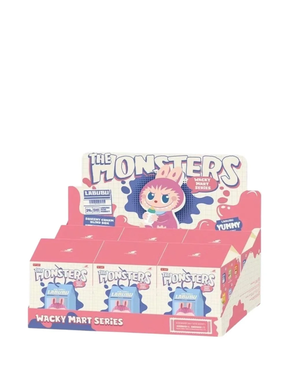 Labubu The Monsters Wacky Mart Series Squishy keyring - 1