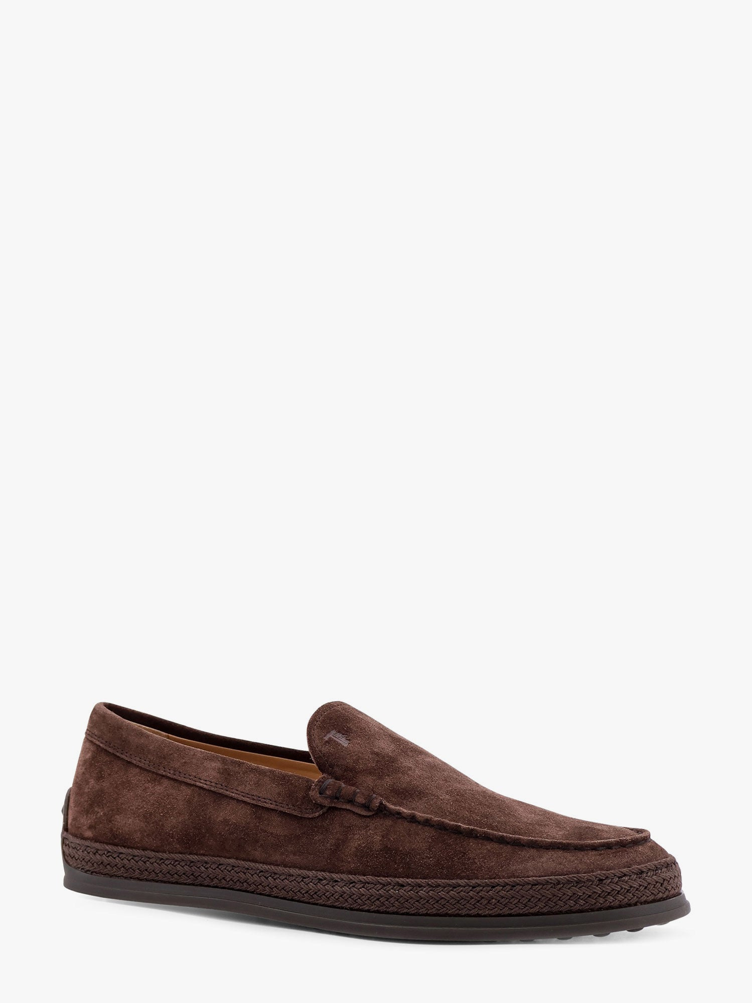 Tod'S Suede Loafer With Engraved Logo - 2