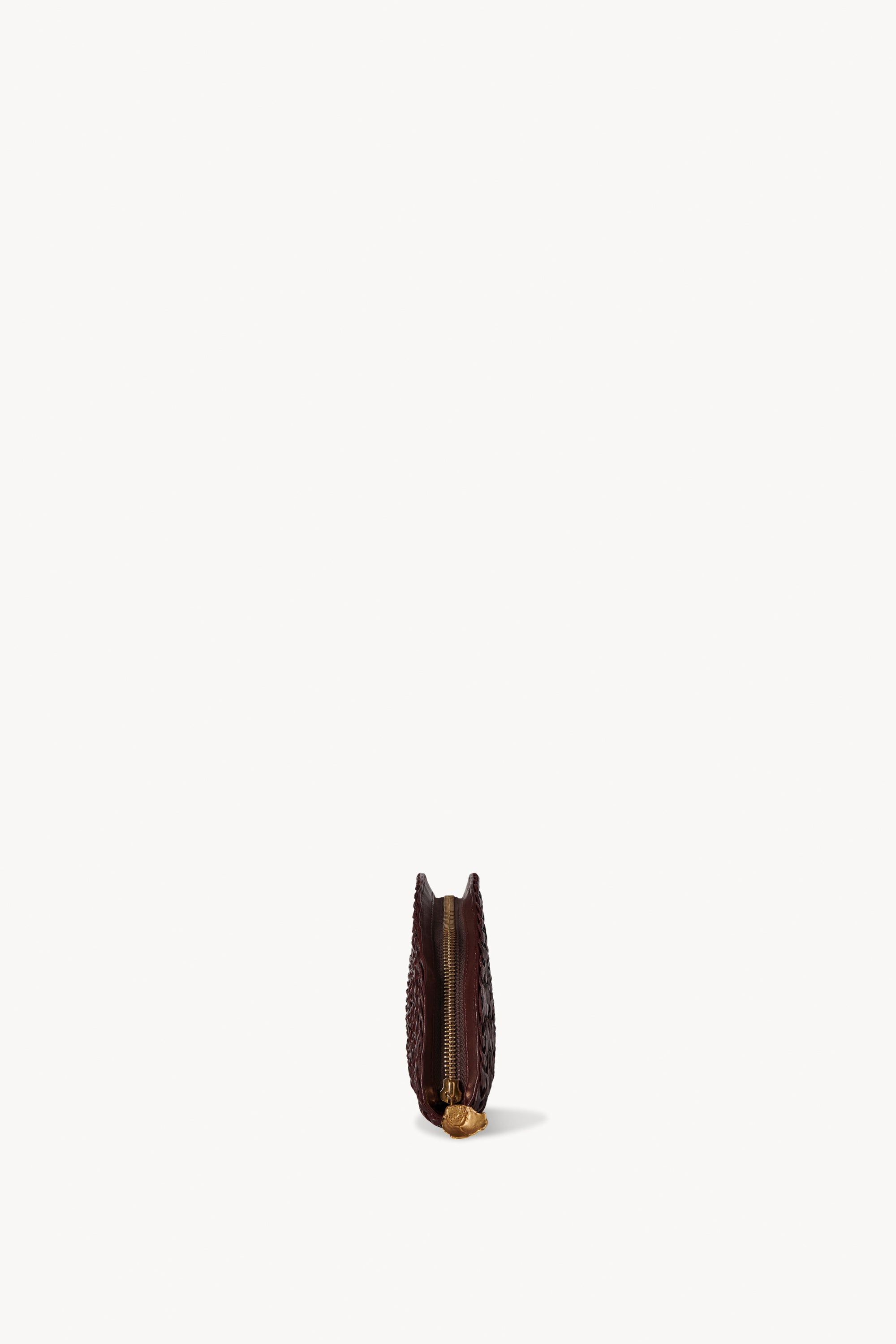 The Row Sunset Clutch in Leather | REVERSIBLE