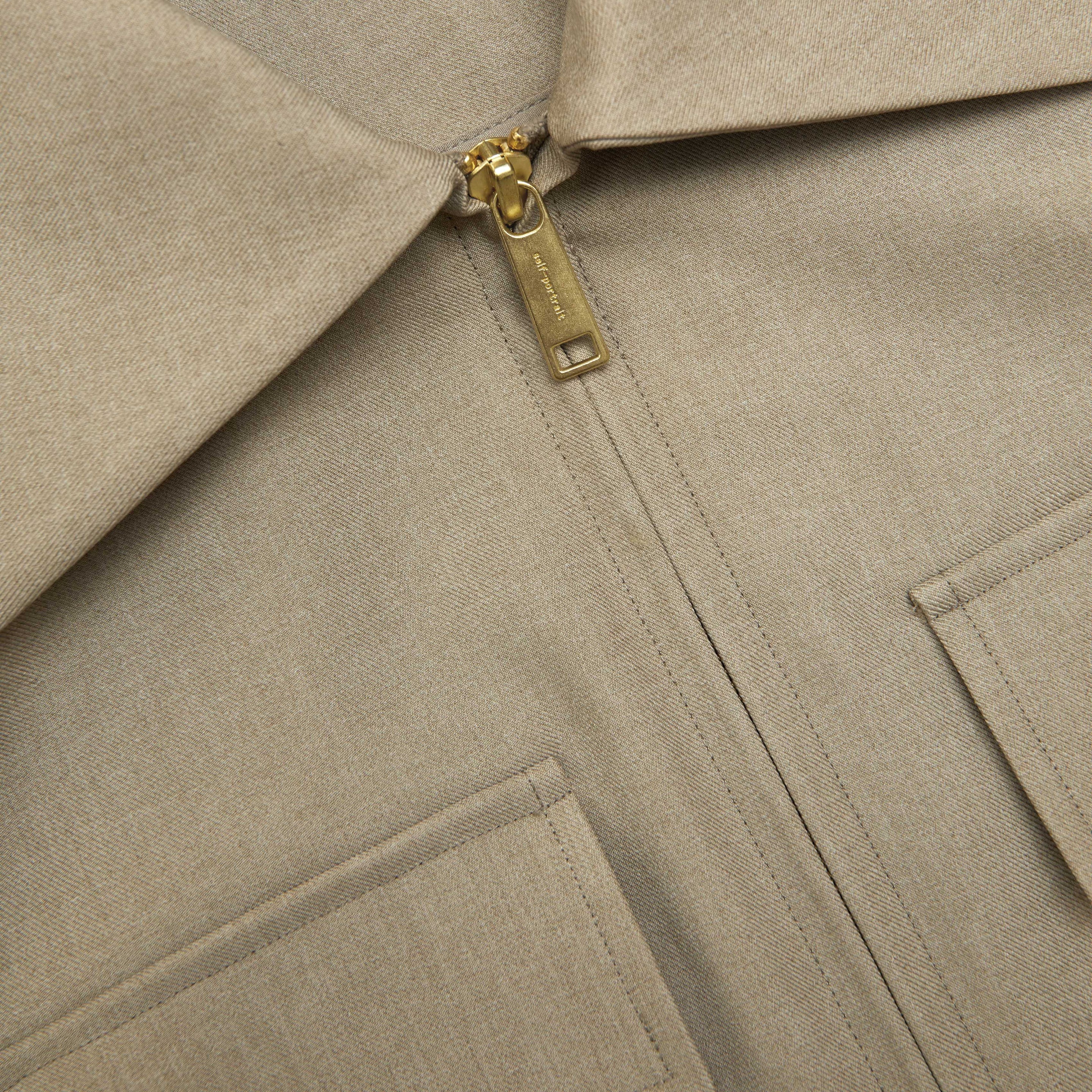 Beige Twill Playsuit - 5