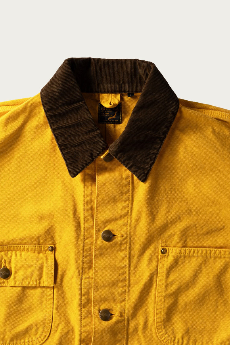 orSlow Relax Fit Coverall - Yellow outlook