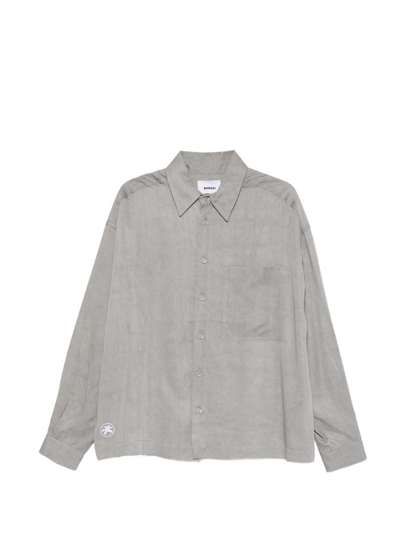 pocket long-sleeved shirt 1