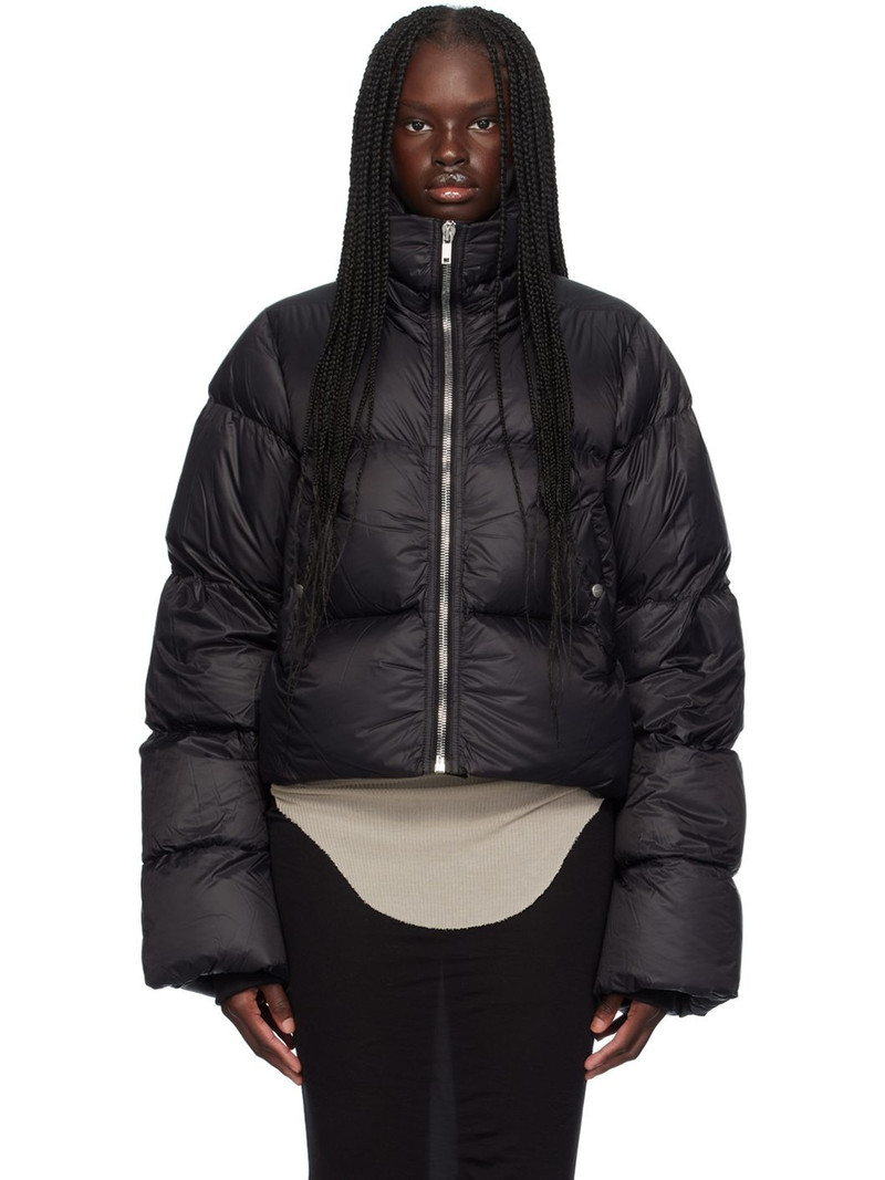 Black Porterville Turtle Down Jacket 1