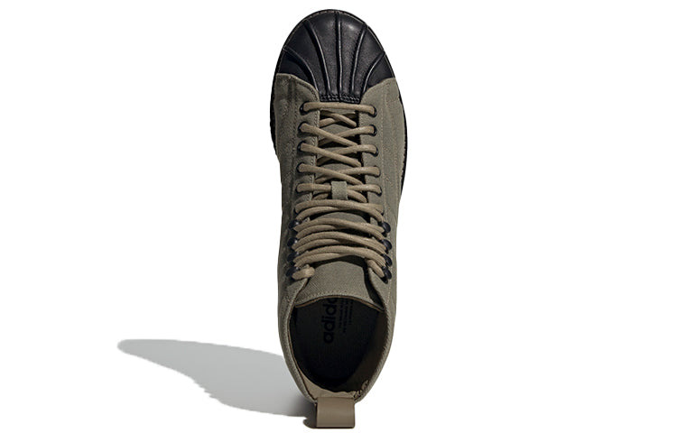 adidas originals Superstar Boot 'Green Black' FW5057 - 5