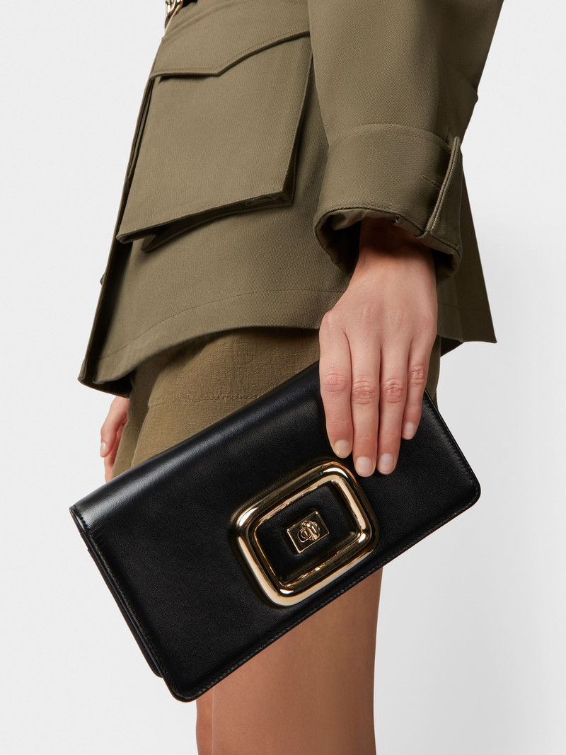 Roger Vivier Viv' Choc Mini Bag in Leather outlook