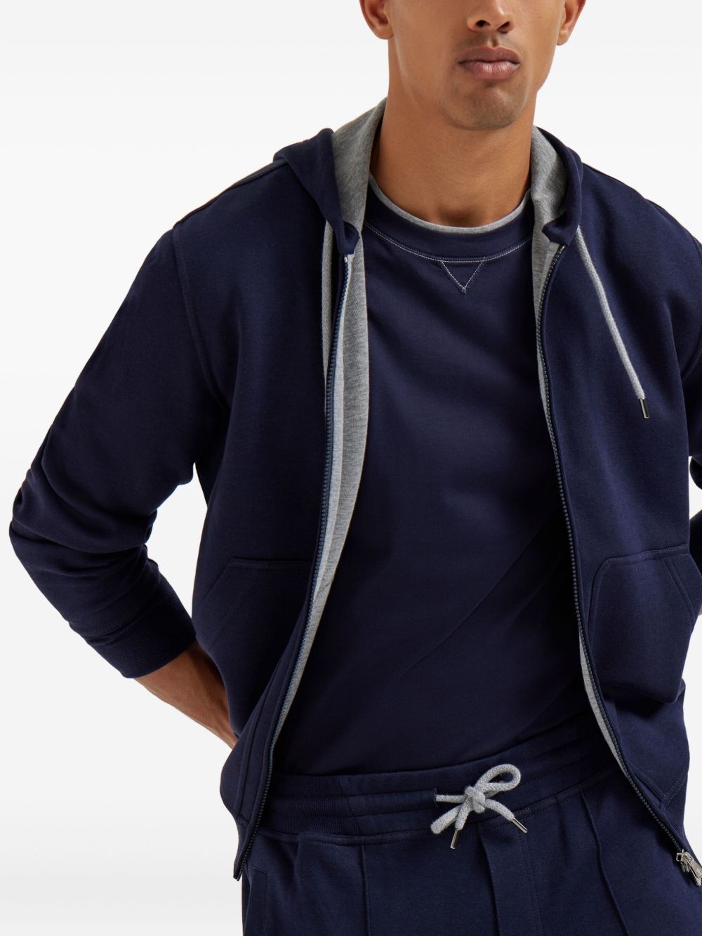 logo-embroidered T-shirt - 5