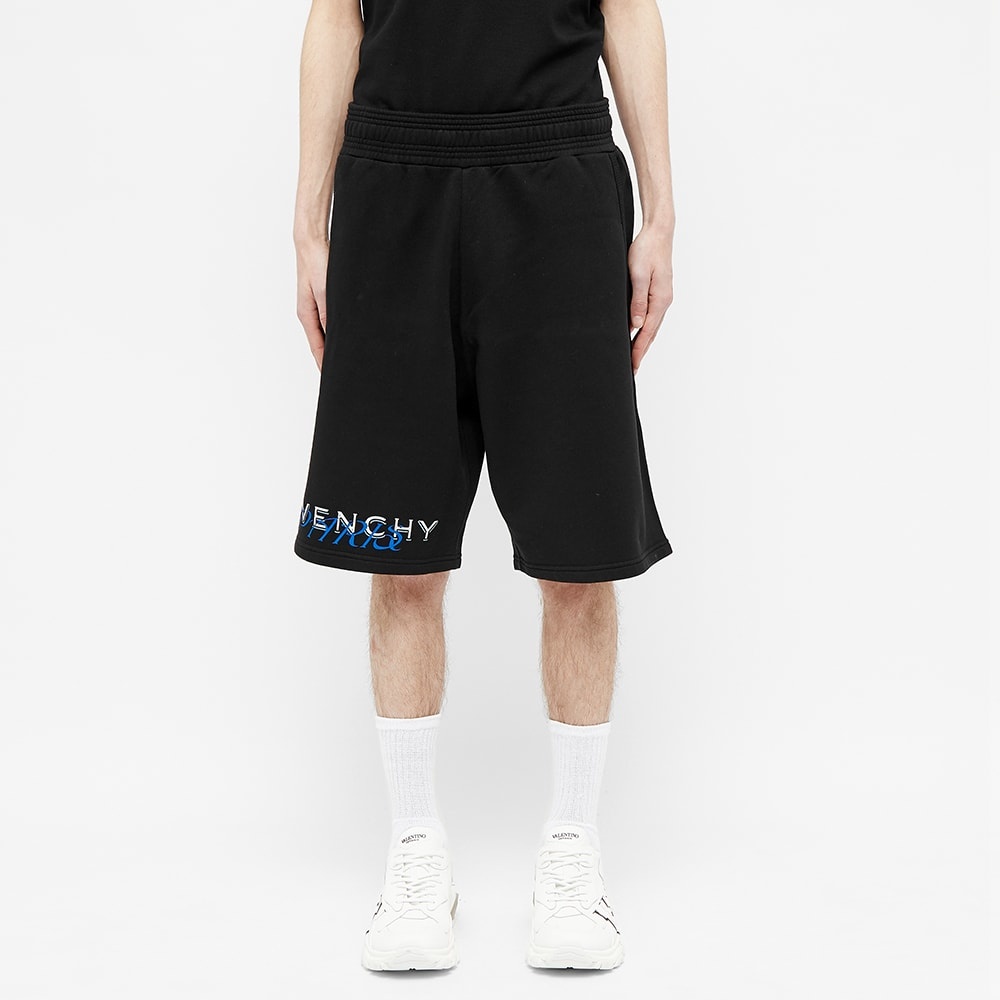 Givenchy Metallic Logo Jersey Short - 4