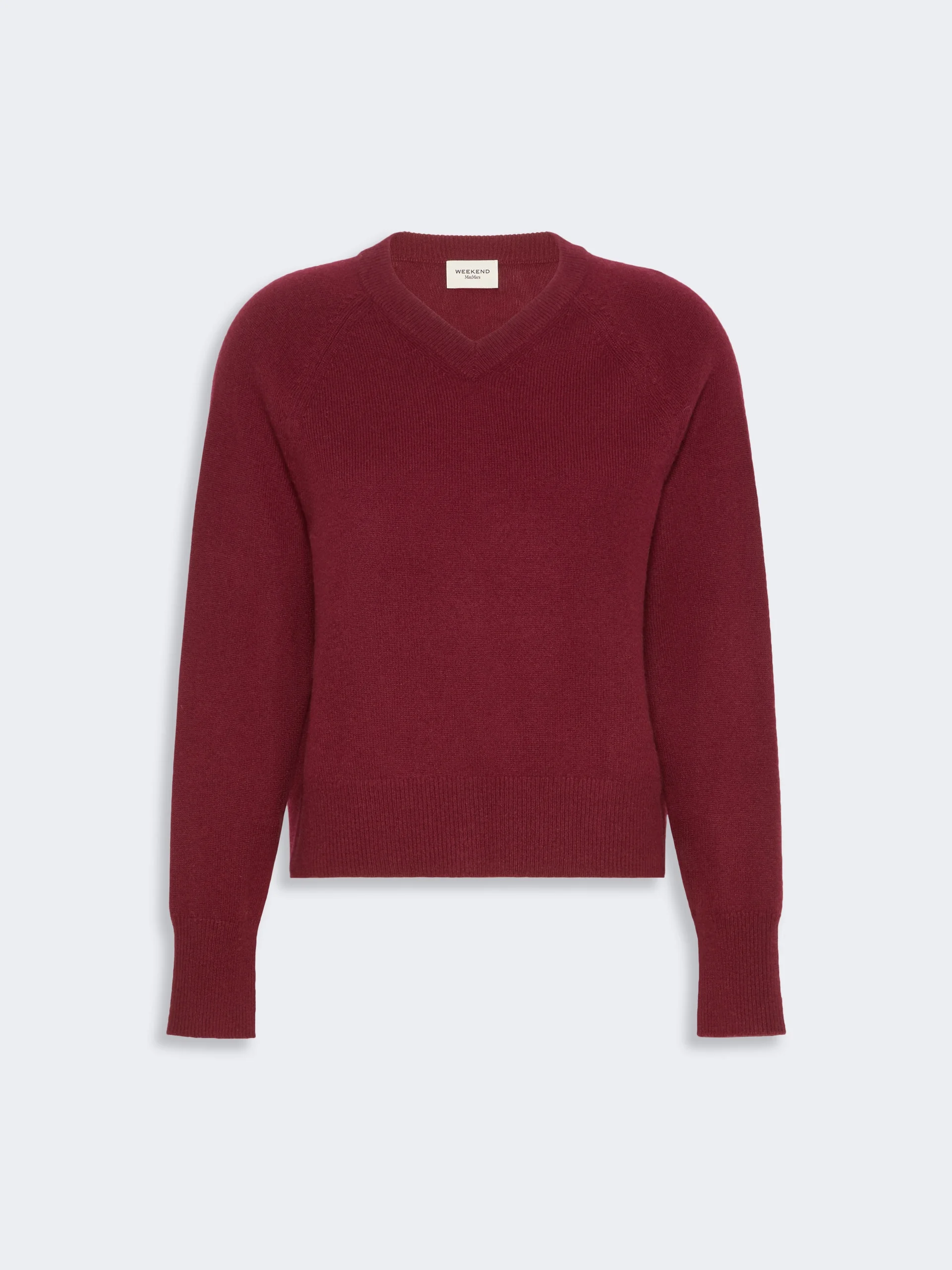 PADRE Cashmere sweater - BORDEAUX - 1