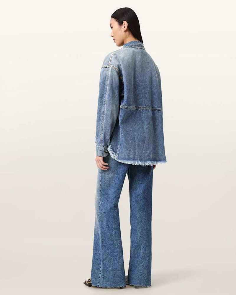 EMBER FLARED DENIM JEANS 8