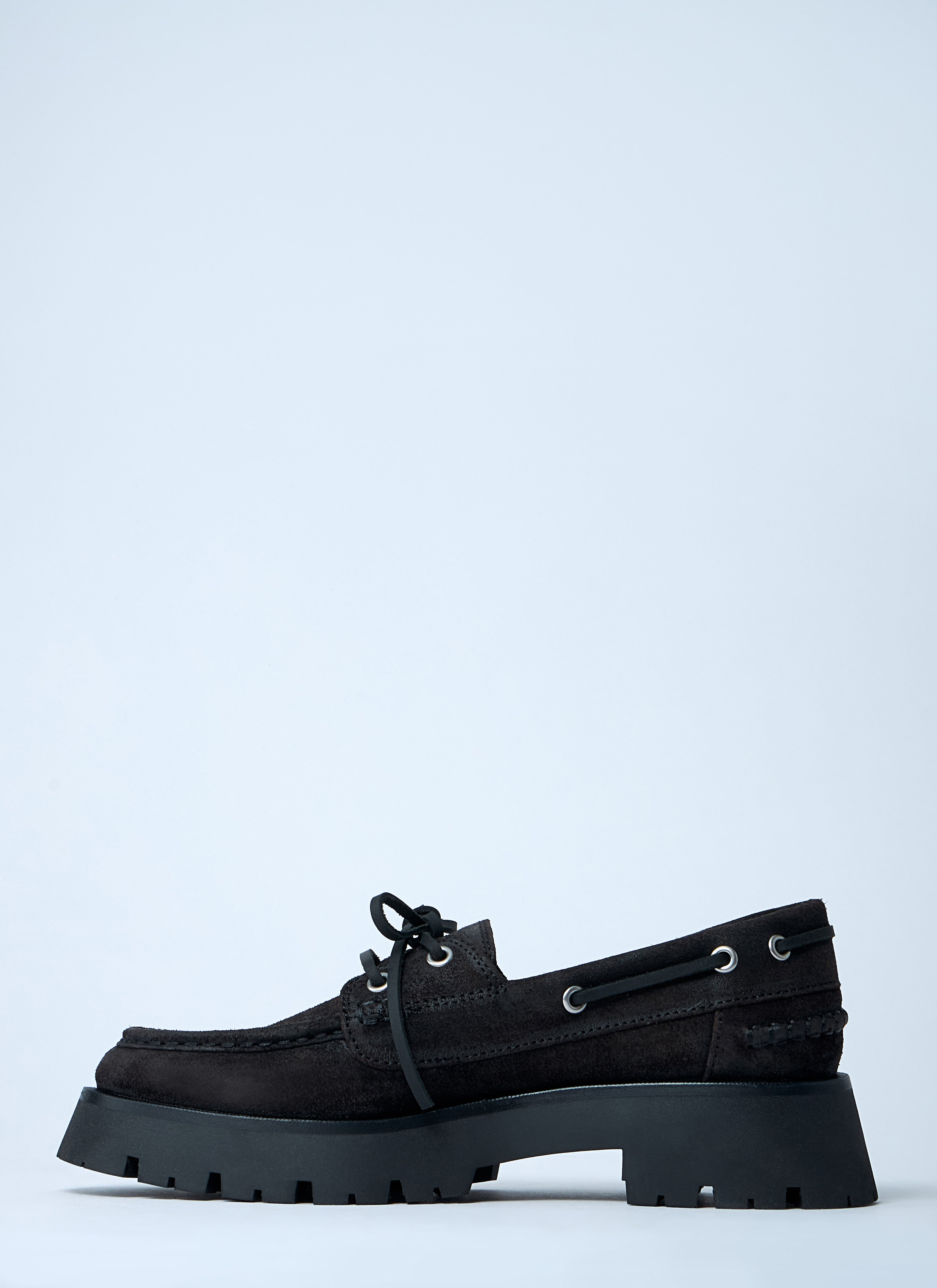Alexander Wang Women Suede Carson Boat Loafers - 4