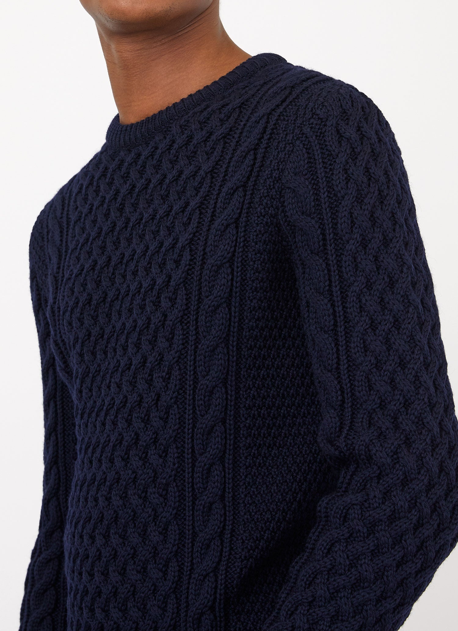 Merino Cable Jumper - 5