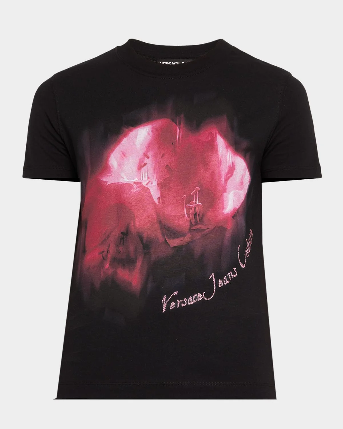 Nocturnal Floral Crewneck Tee - 1