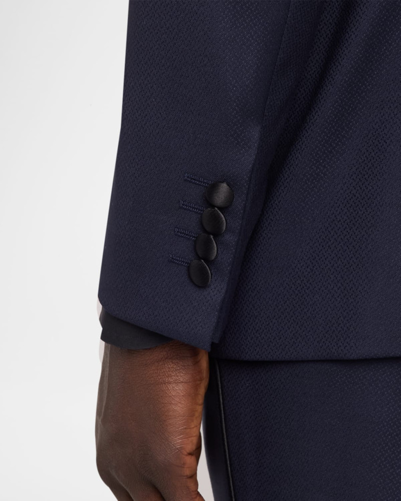 Men's Wool G Line Slim Two-Piece Suit 9