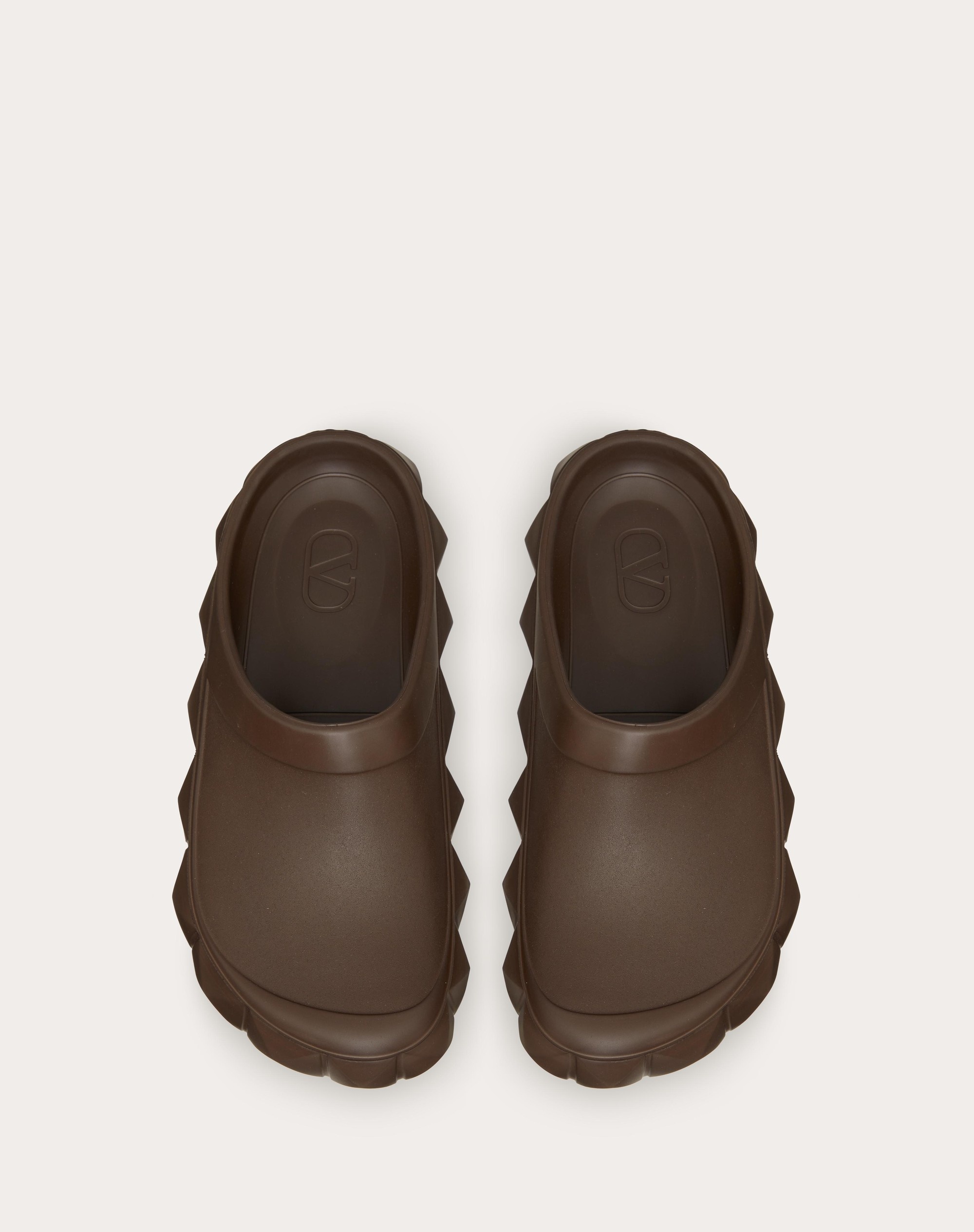 ROMAN STUD TURTLE RUBBER CLOG - 4