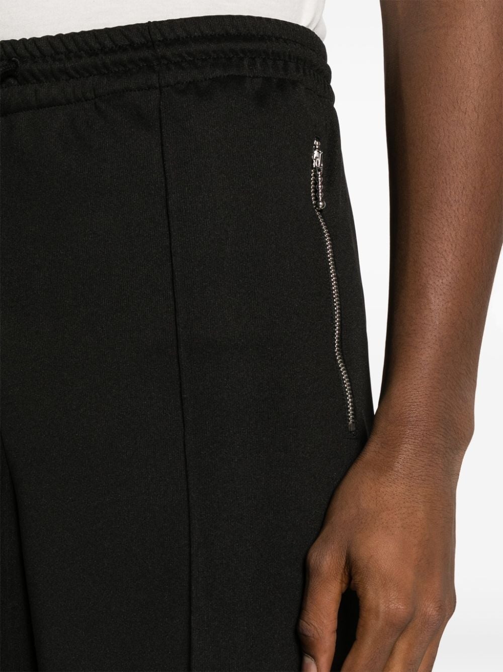 drawstring wide-leg trousers - 5