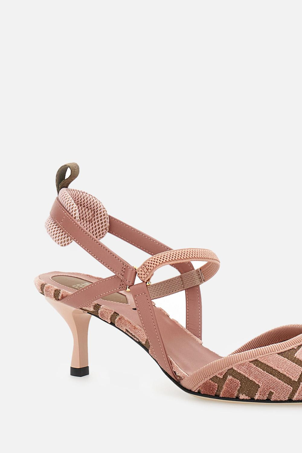 FF velvet slingback - 6