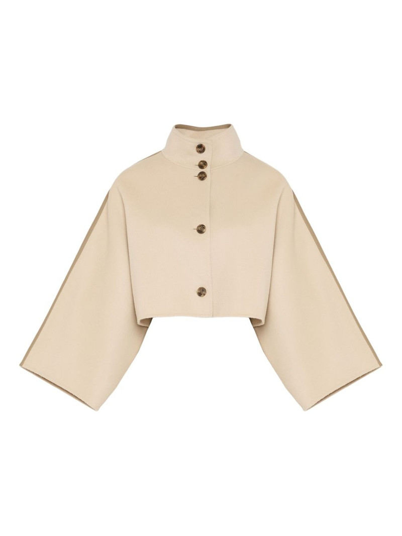 double-sided cape jacket 1