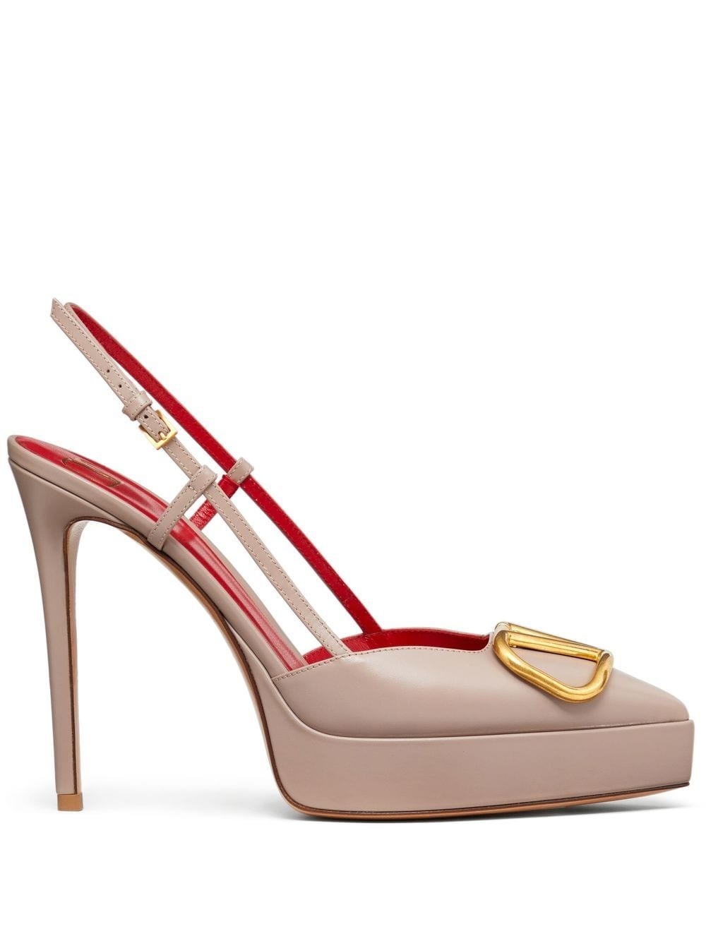 VLogo Signature slingback pumps - 1