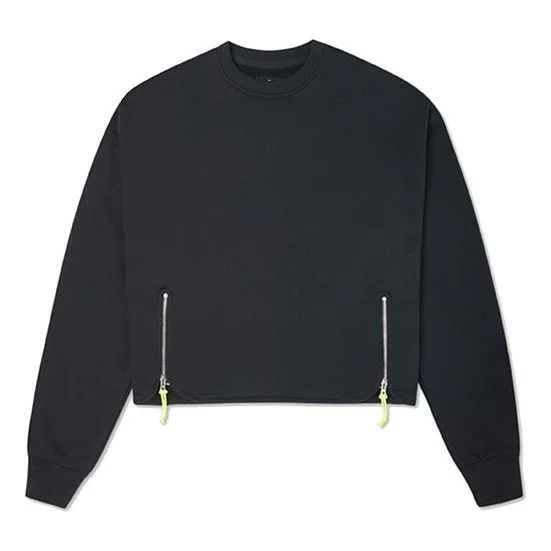 (WMNS) Converse Mountain Club Crew 'Black' 10020810-A01 - 1