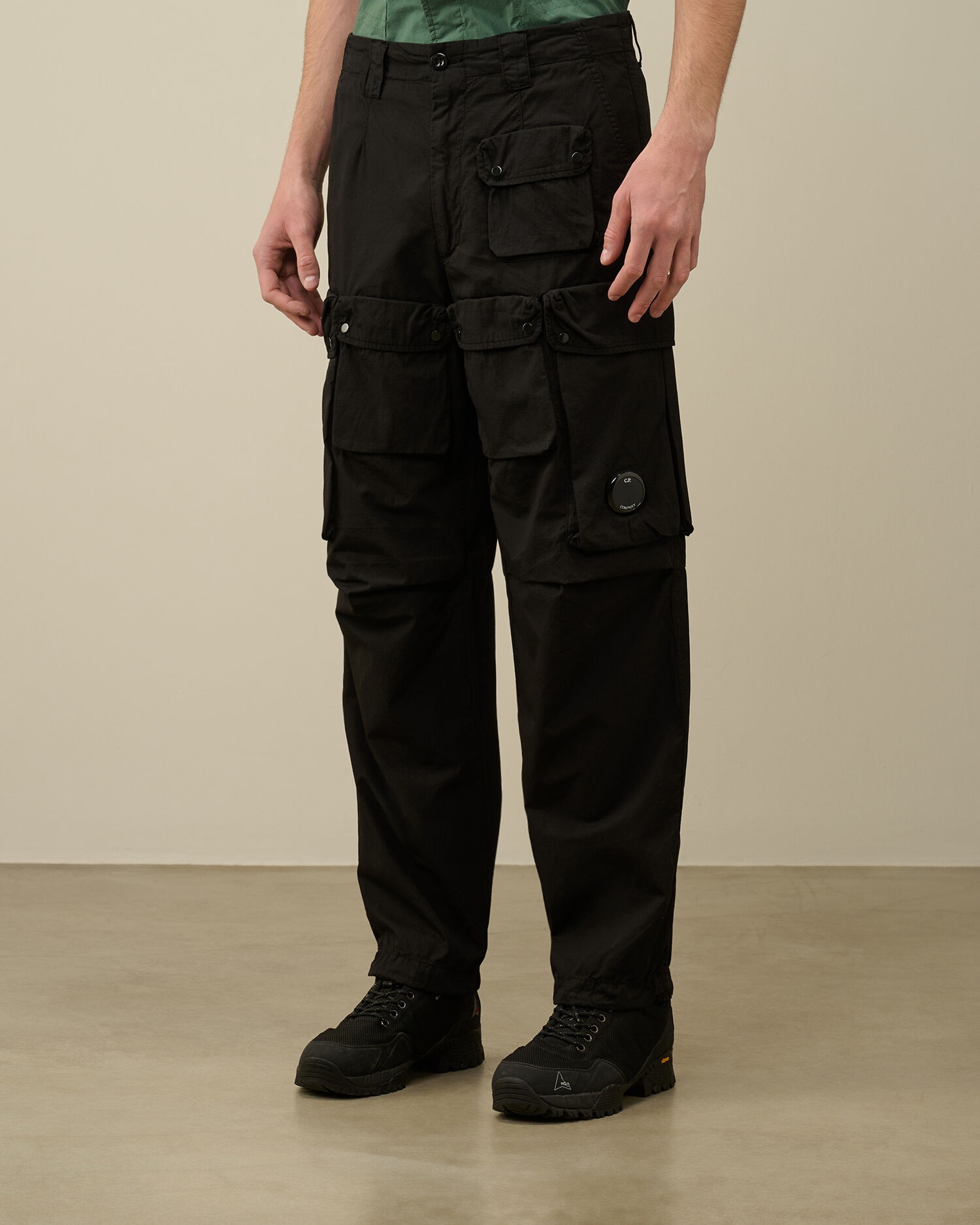 Rip-Stop Loose Utility Cargo Pants - 2