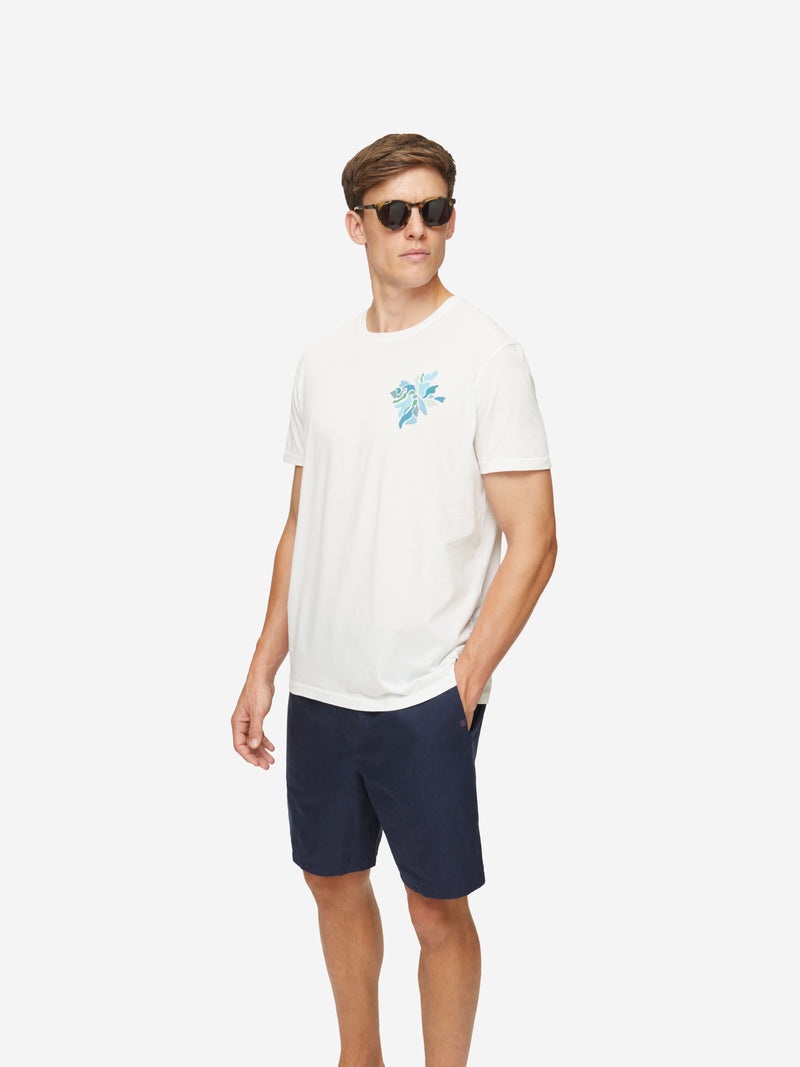 Men's T-Shirt Ripley 13 Pima Cotton Blue - 5