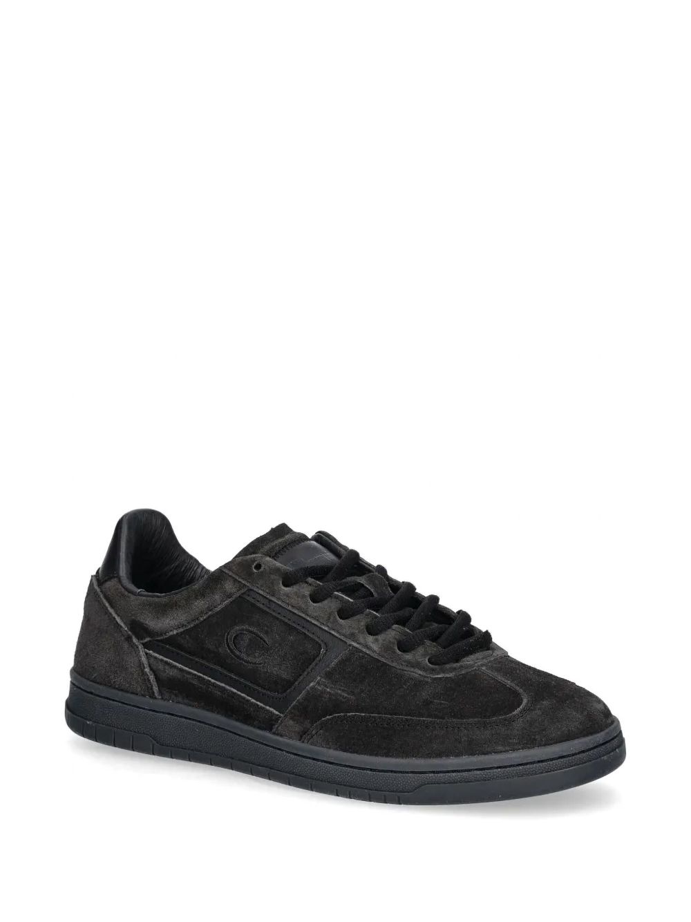 logo-embroidery sneakers - 2