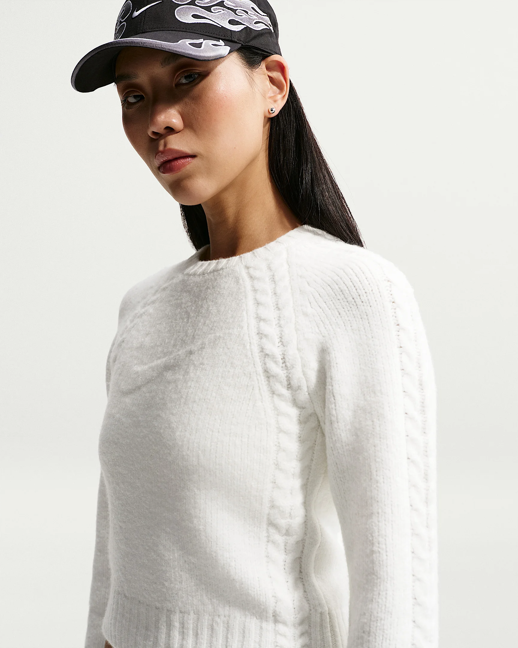 Nike Sportswear Chill Knit Women's Slim Long-Sleeve Sweater Top - 1