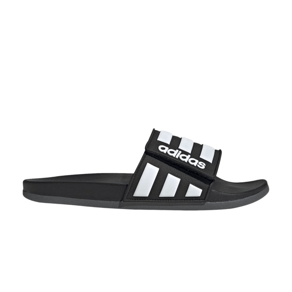 Adilette Comfort ADJ 'Black White' - 1