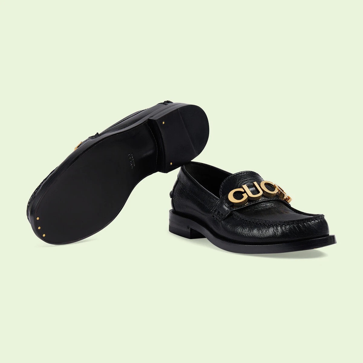 Women's Gucci leather loafer - 6