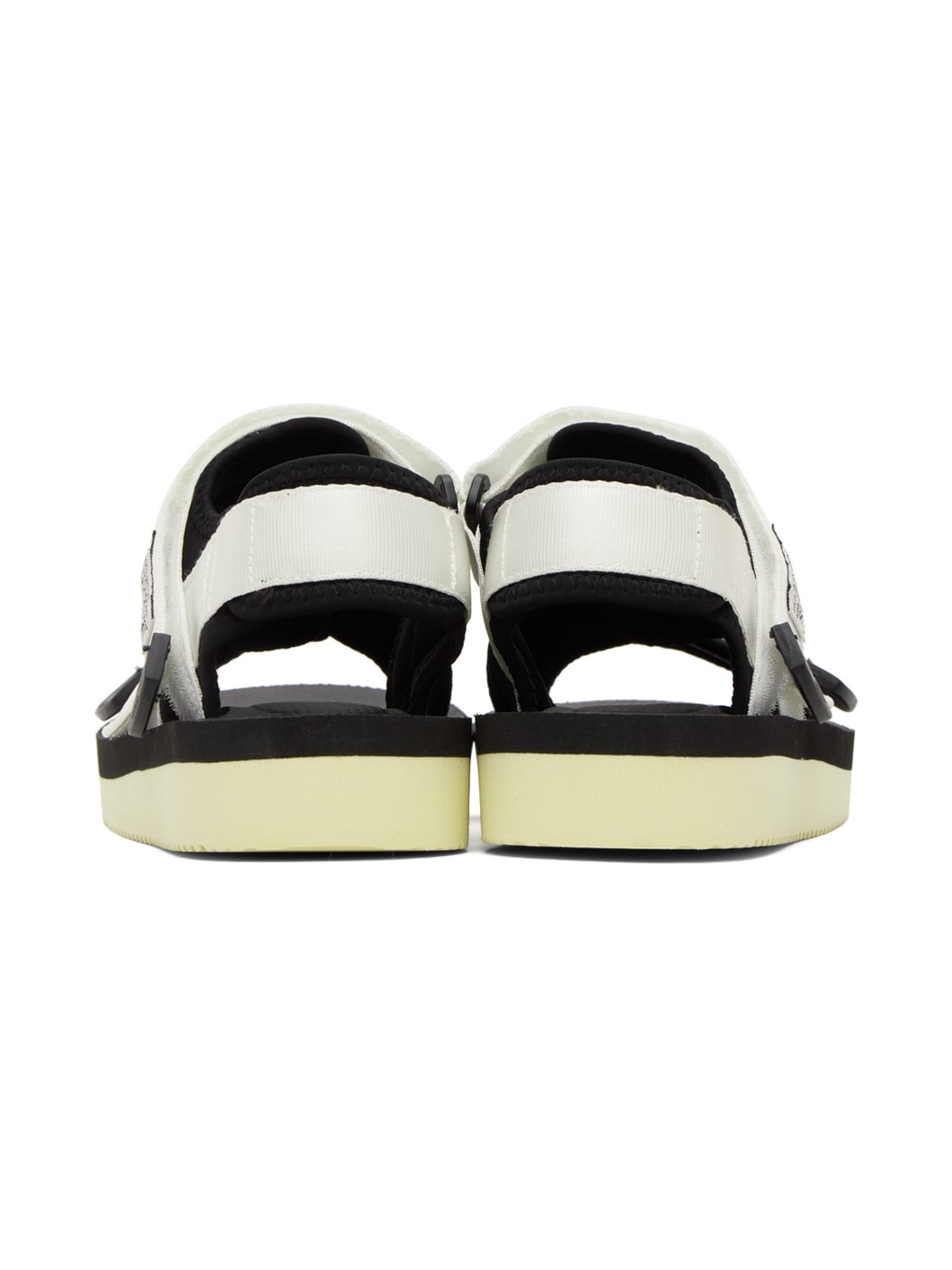 White & Black KISEE-V Sandals - 2