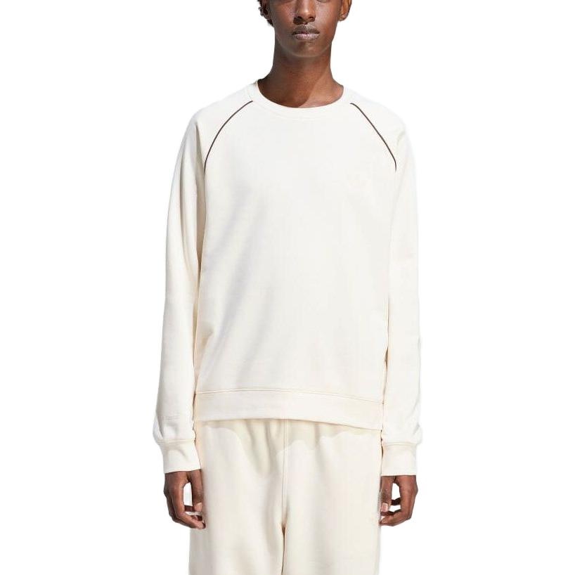 adidas x Wales Bonner Crew Sweatshirt 'Beige' IN3009 - 3