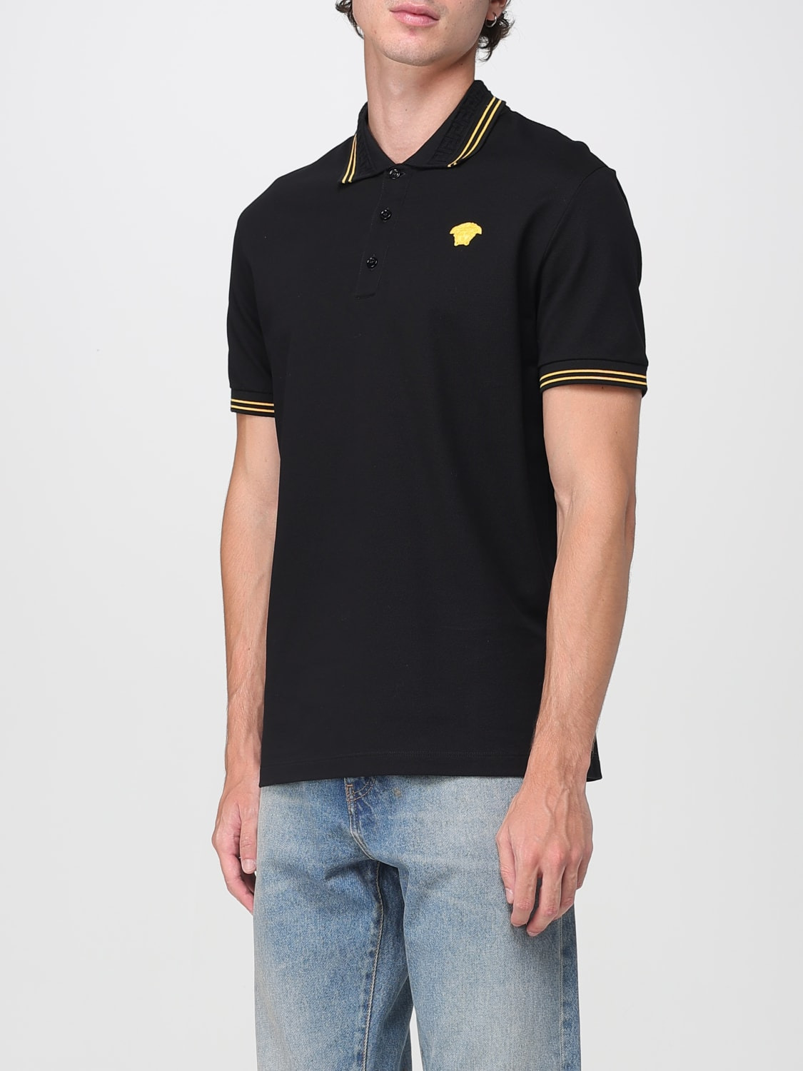Polo shirt men Versace - 4