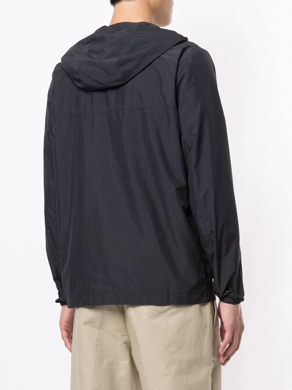 signature stripe-trim cagoule - 4