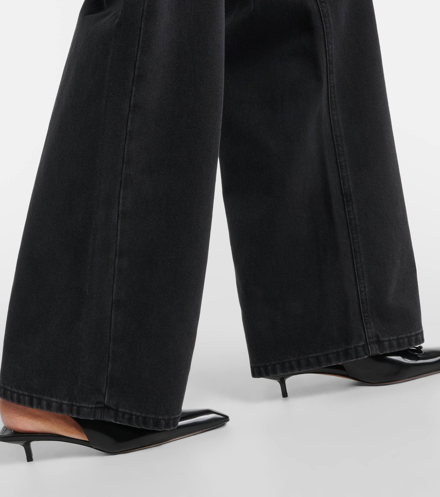Le de-Nîmes Large wide-leg jeans - 5