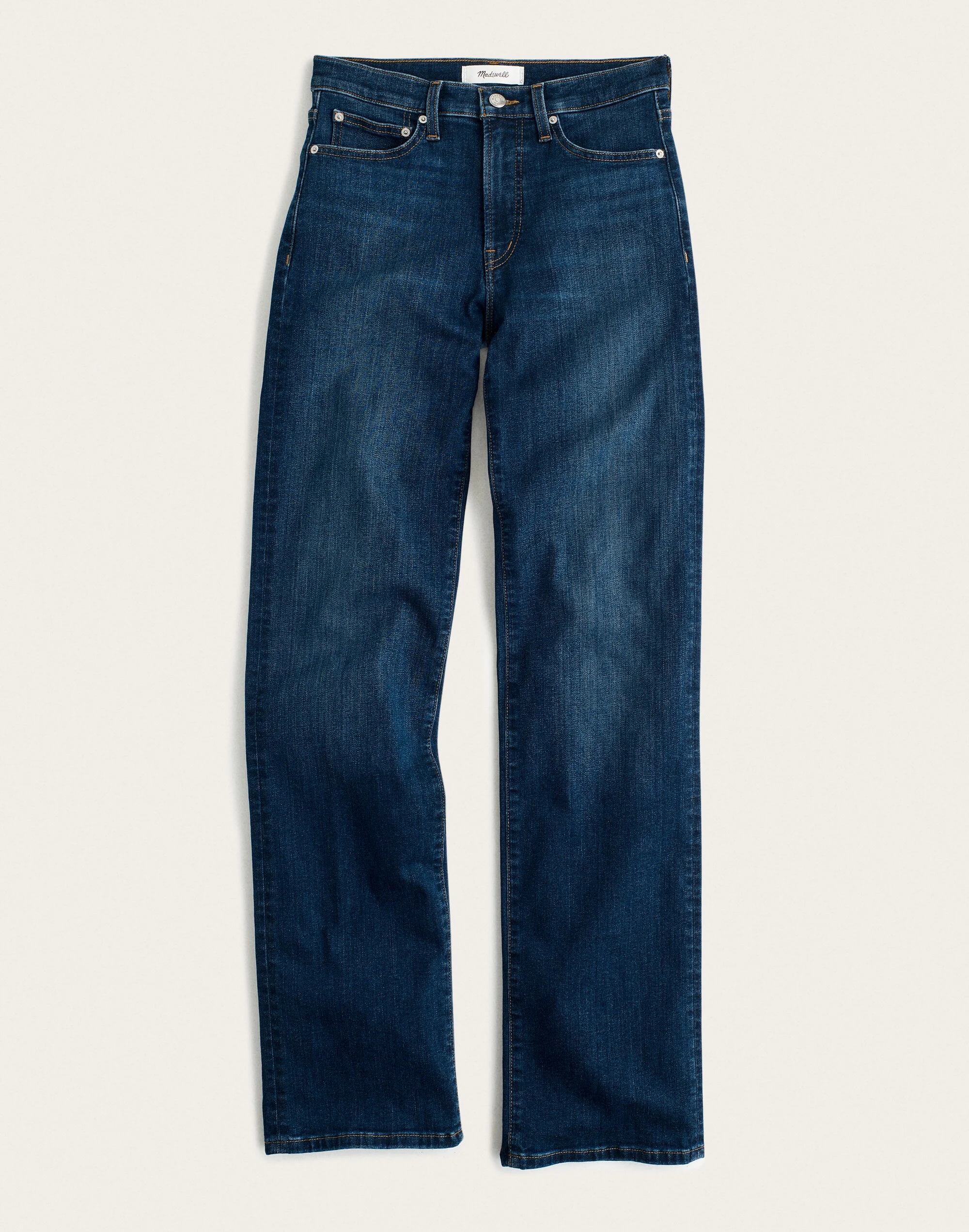 The Curvy Straight Jean in Super Stretch Denim - 1