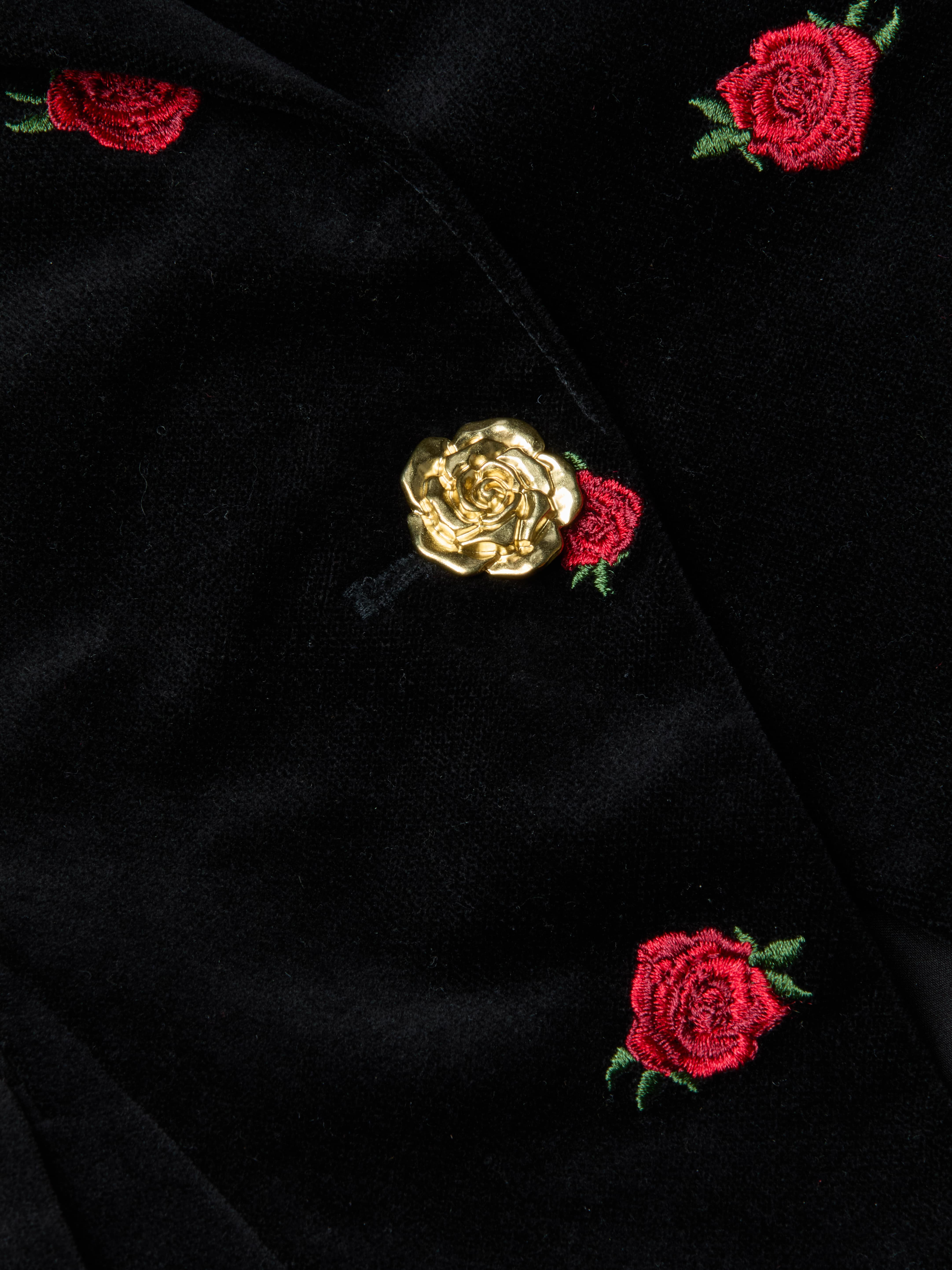 Kaisley Velvet Blazer - 6