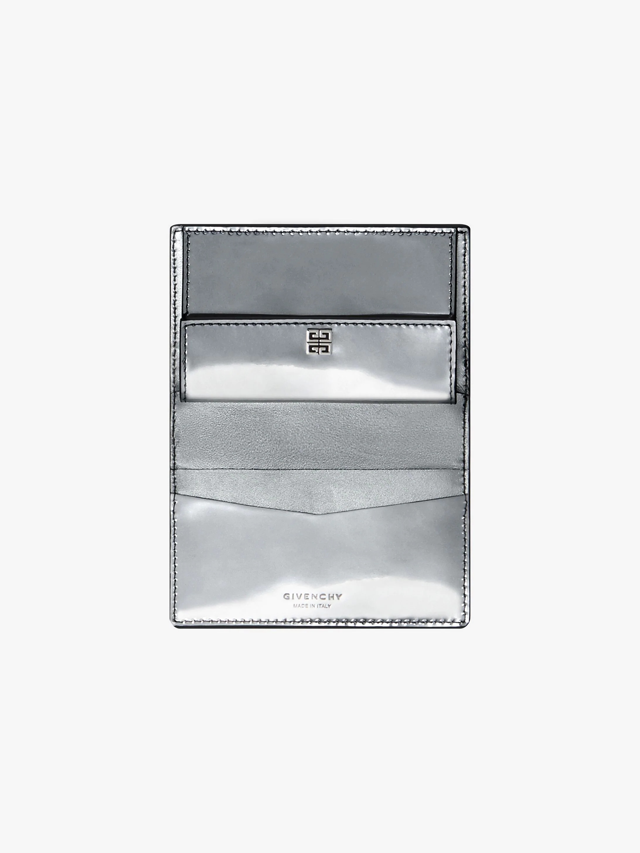 4G CARD HOLDER IN METALLIZED LEATHER - 2