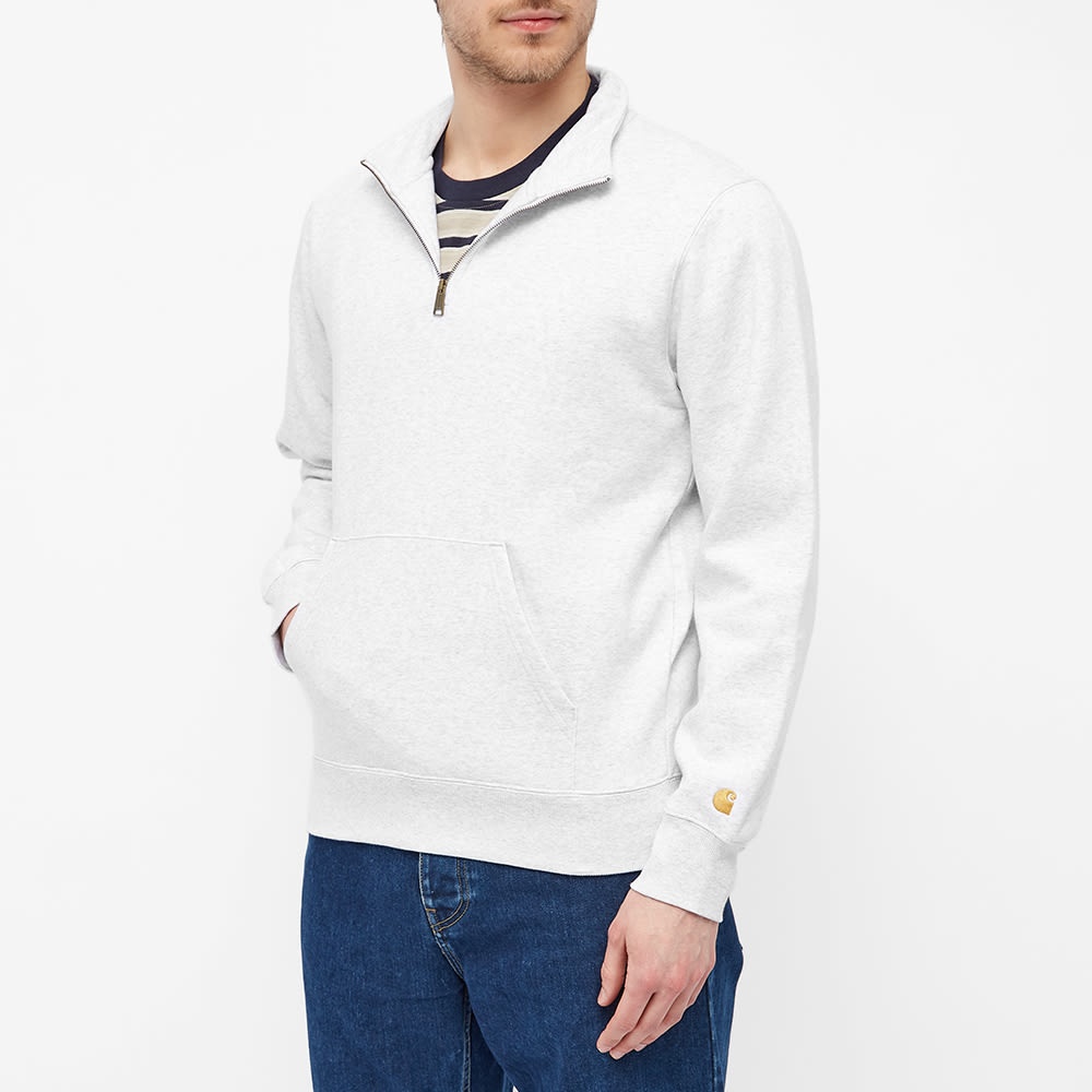 Carhartt WIP Chase Neck Zip Sweat - 4