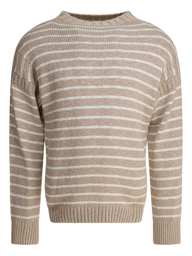 striped cotton sweater 1