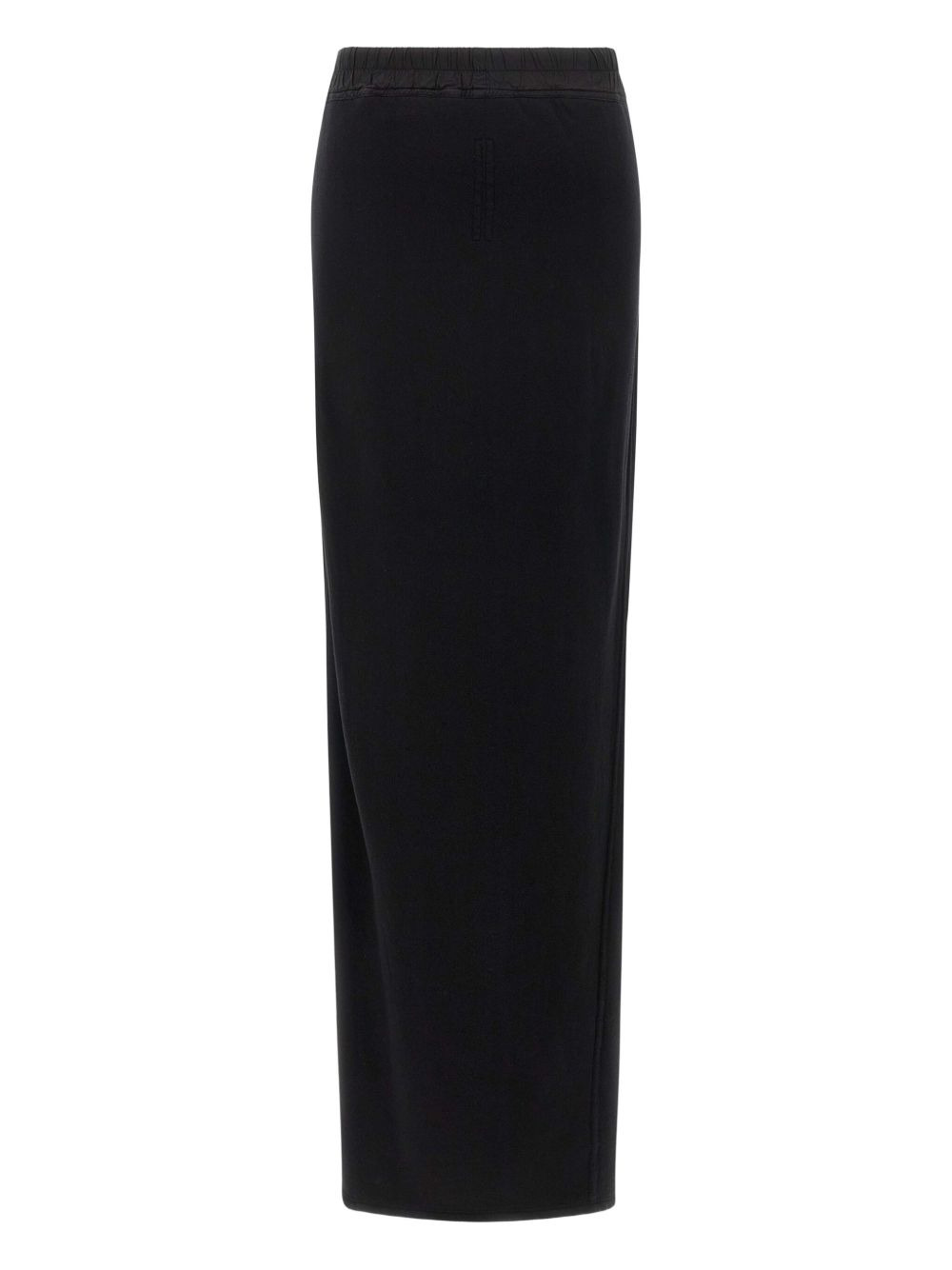 drawstring front-split maxi skirt - 2