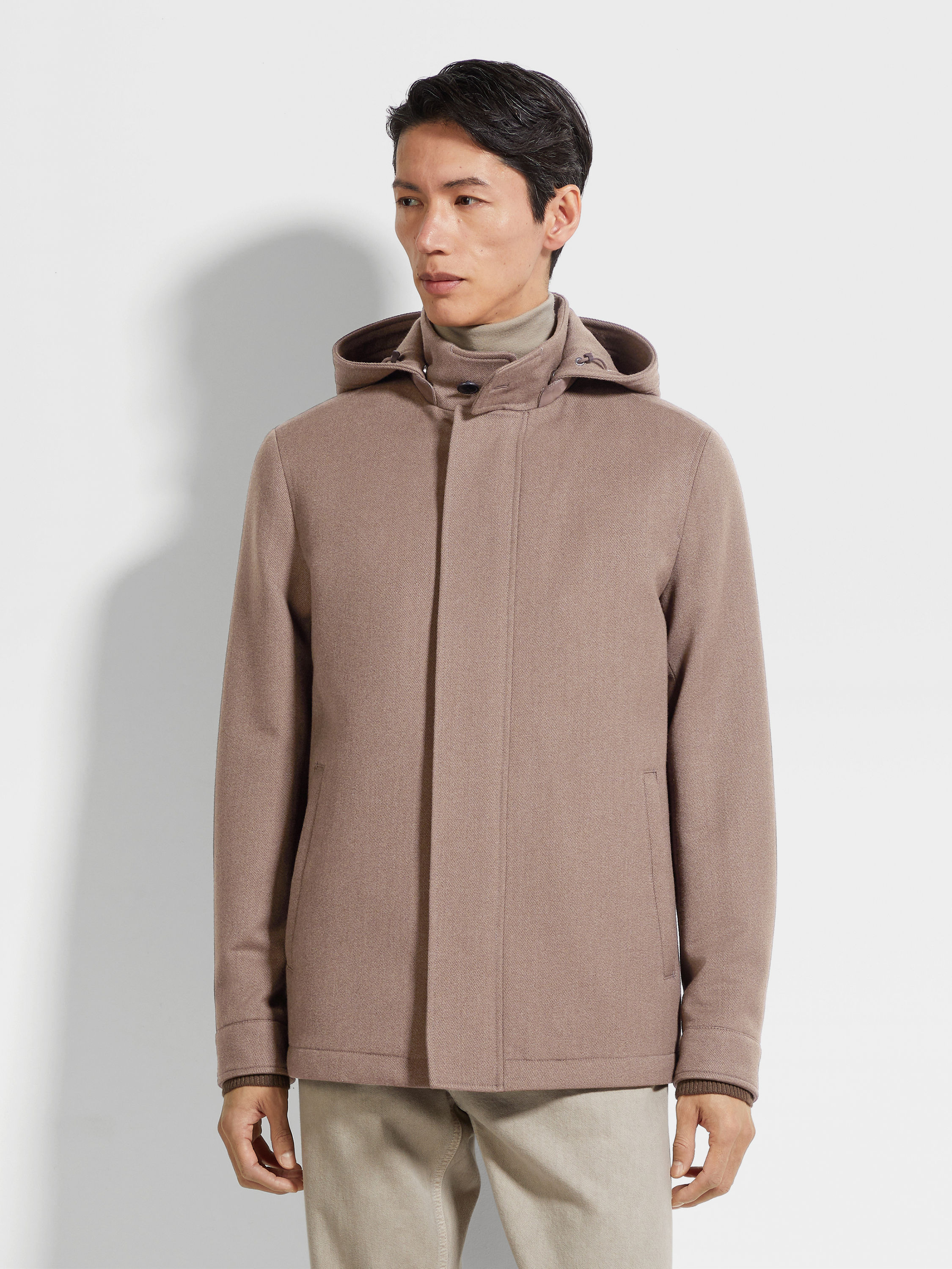WOOL AND CASHMERE JACKET - 4