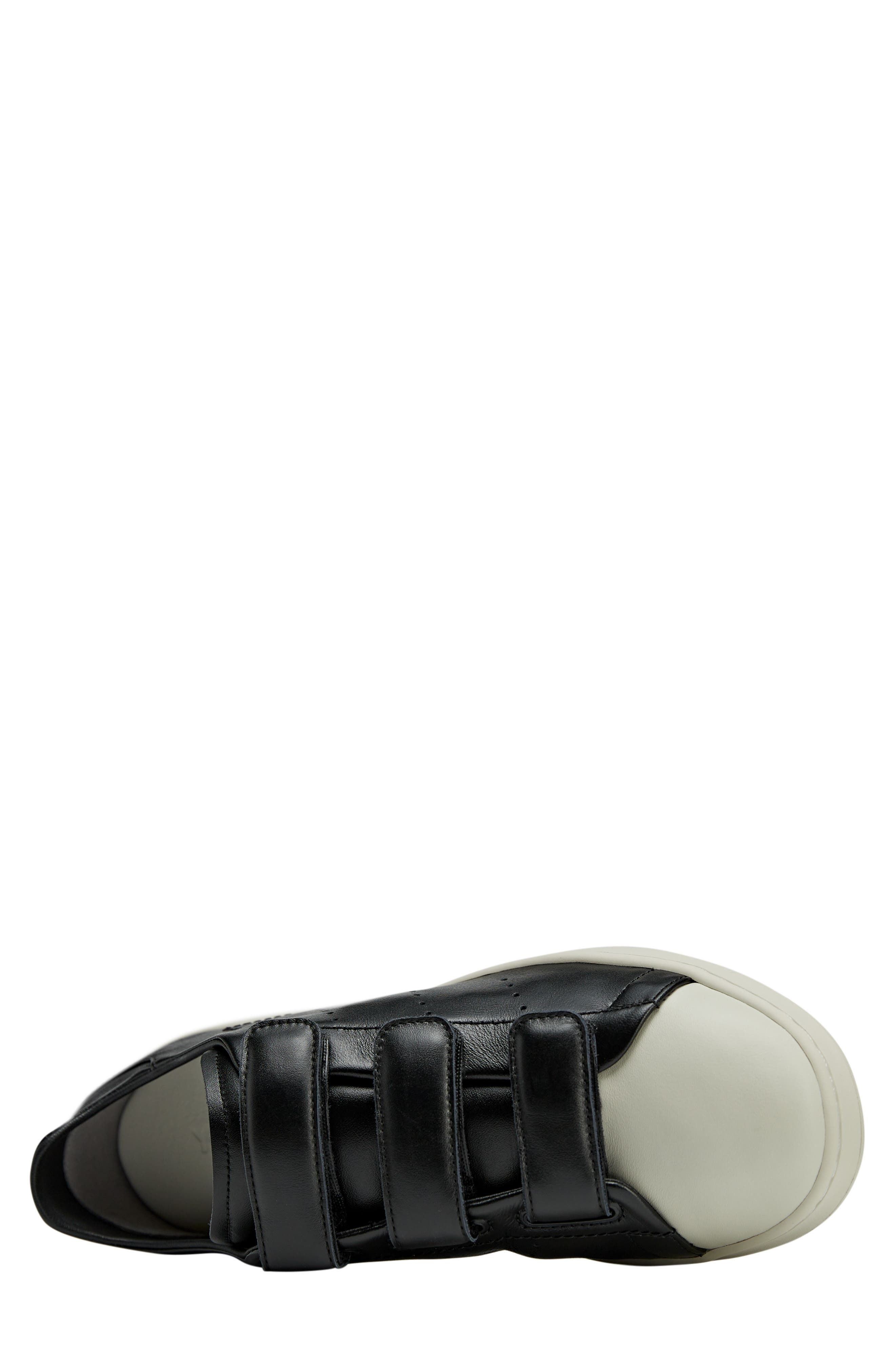 Y-3 Gender Inclusive Stan Smith Sneaker in Black/Black/Talc at Nordstrom - 4