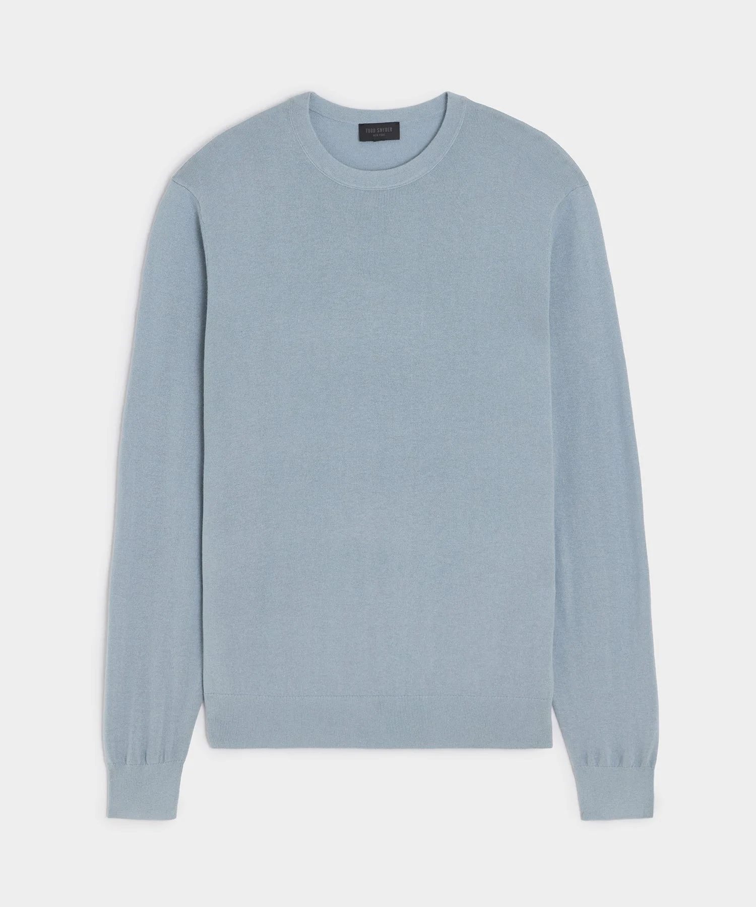 Silk-Cashmere Crewneck Sweater - 1