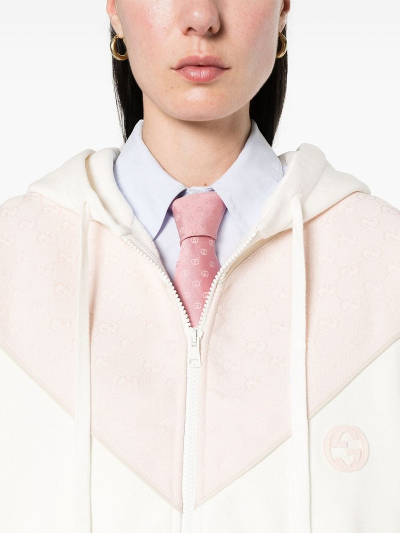 Interlocking G-patch cotton sweatshirt 5
